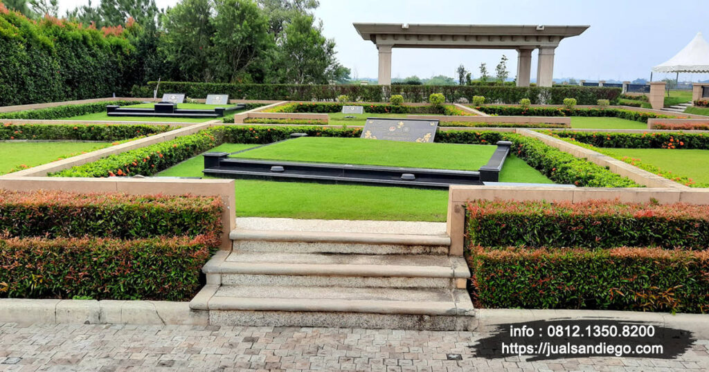 Sejarah Berdirinya San Diego Hills Memorial Park, Makam Para Sultan ! 3 Pemasangan Batu Nisan Diletakkan Miring Dibagian Kepala Untuk Tipe Private
