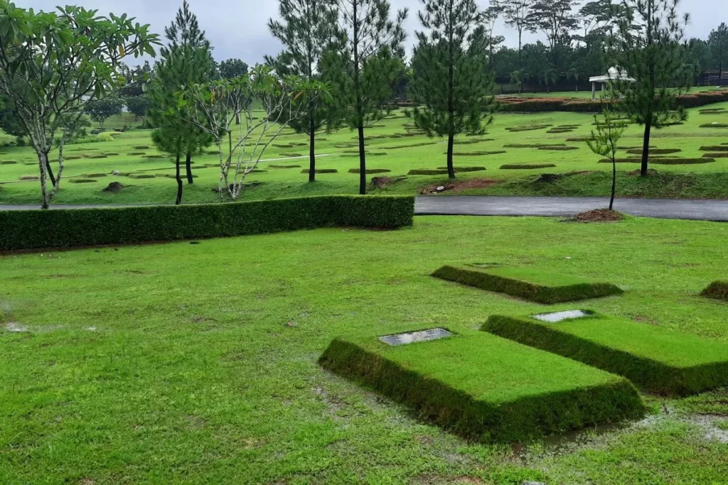 Pemakaman Muslim Tipe Standar Di San Diego Hills – Lahan Makam Berukuran 1,5 X 2,6 Meter Sesuai Syariat Islam