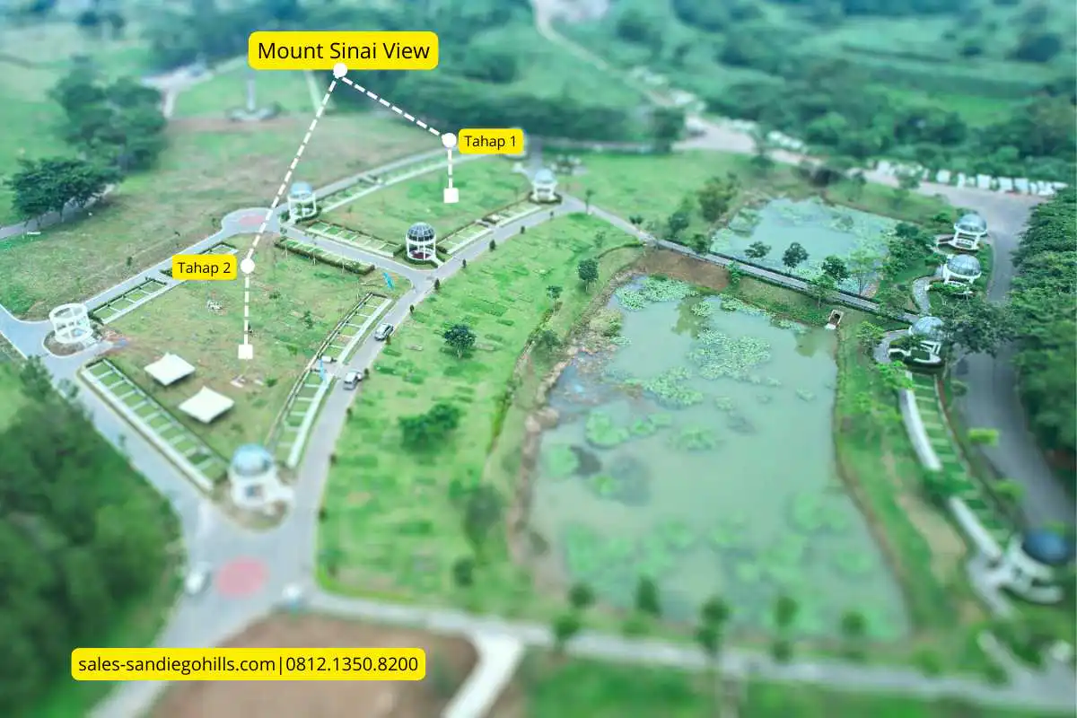 Lokasi Mount Sinai View Di San Diego Hills, Terletak Lebih Tinggi Dibanding Mount Sinai By The Lake, Menawarkan Pemandangan Yang Lebih Luas