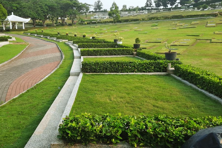 Makam Semi Private Tembok Area Peony San Diego Hills