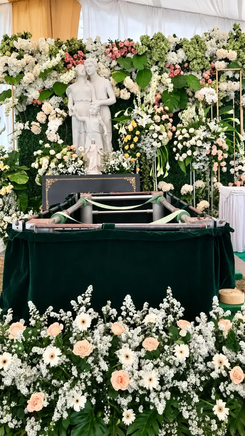 Tempat peristirahatan keluarga Martha Tilaar di San Diego Hills Memorial Park Karawang